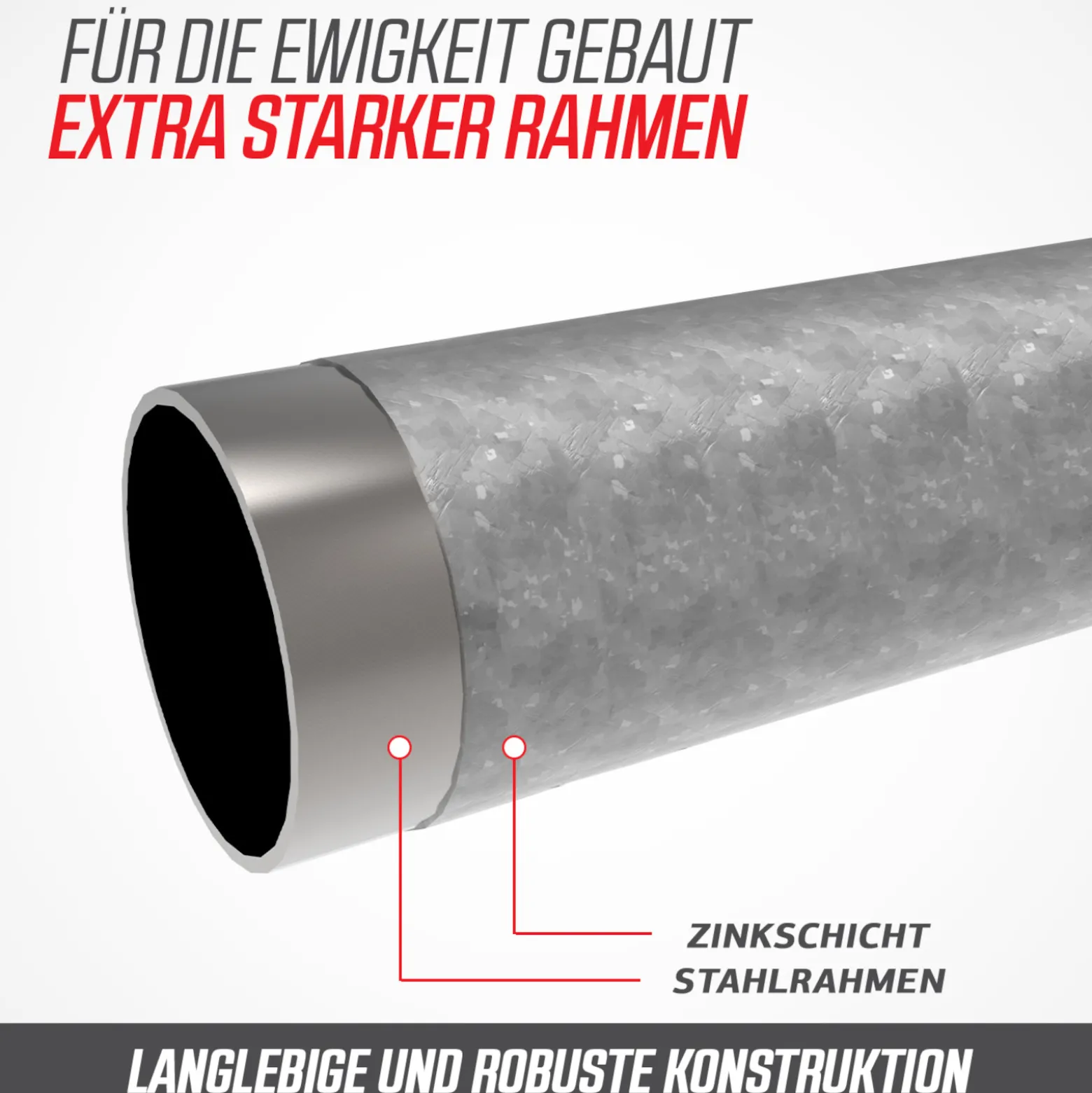 Berg Trampolin Favorit inkl. Sicherheitsnetz Comfort