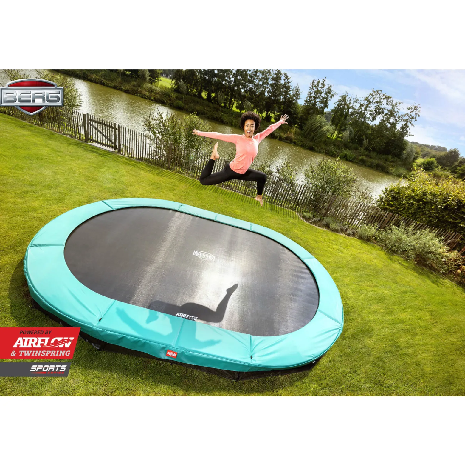 Berg Trampolin Grand Champion InGround Sports (2022) (Ausstellungsstück)