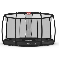 Berg Trampolin InGround Champion inkl. Sicherheitsnetz Deluxe AirFlow Pro