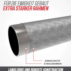 Berg Trampolin InGround Favorit inkl. Sicherheitsnetz Comfort