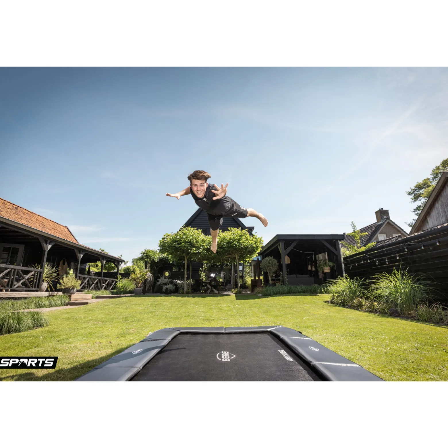 Berg Trampolin Ultim Champion Flatground Sports AirFlow Pro