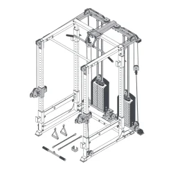 Bodycraft RFT für Power Cage F430