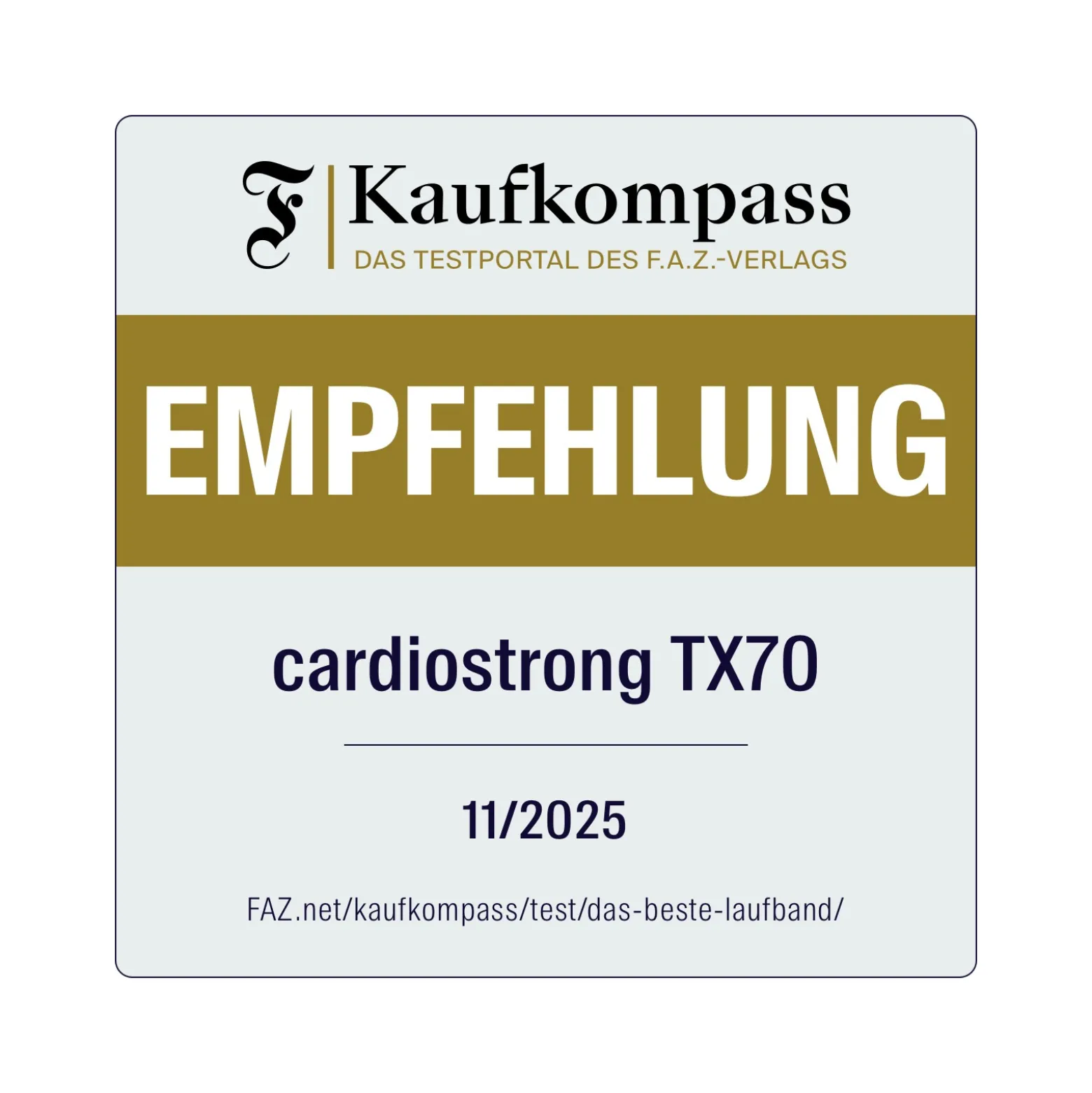 cardiostrong Laufband TX70