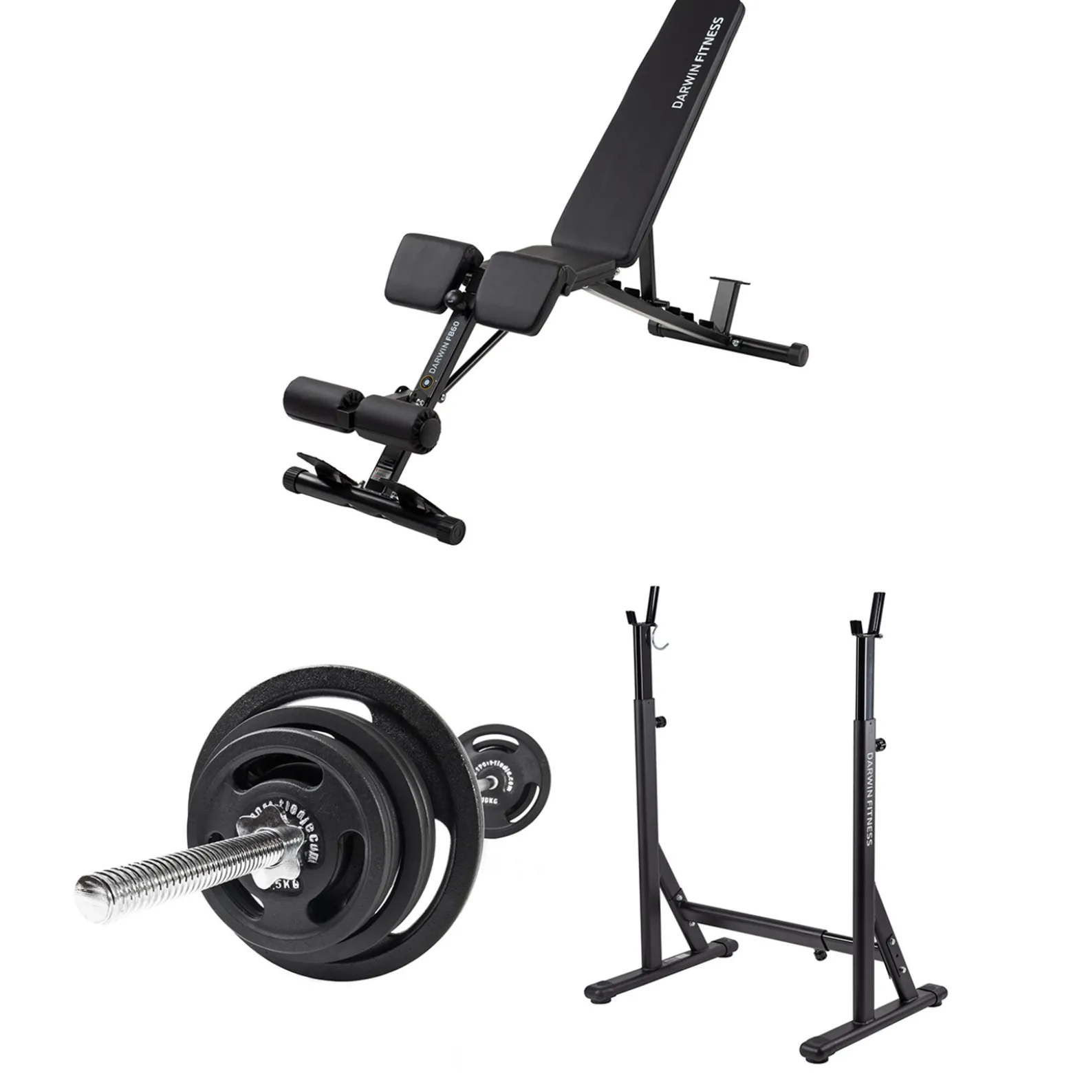 Darwin Langhantel Trainings-Set