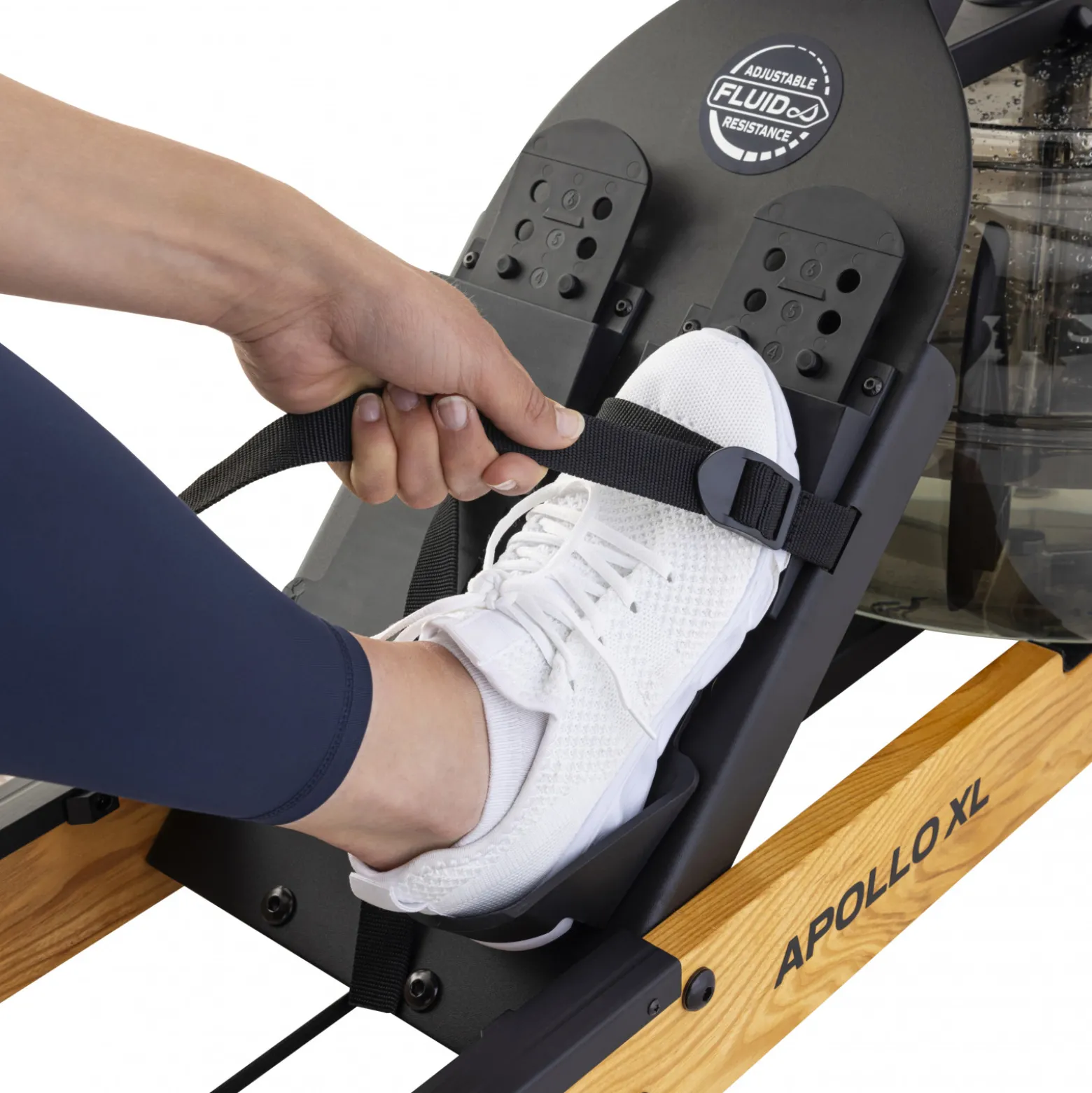 Fluid Rower Rudergerät Apollo XL Buche