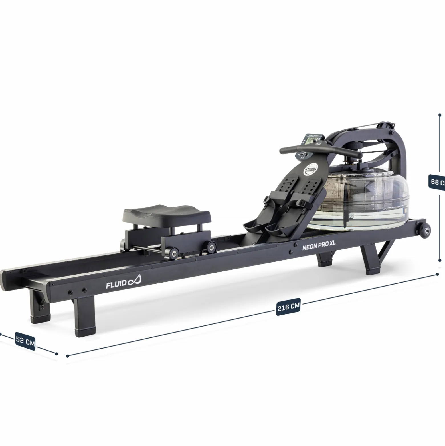 Fluid Rower Rudergerät Neon Pro XL