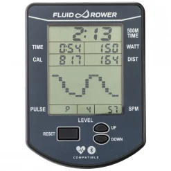 Fluid Rower Rudergerät Viking 3 XL Walnuss