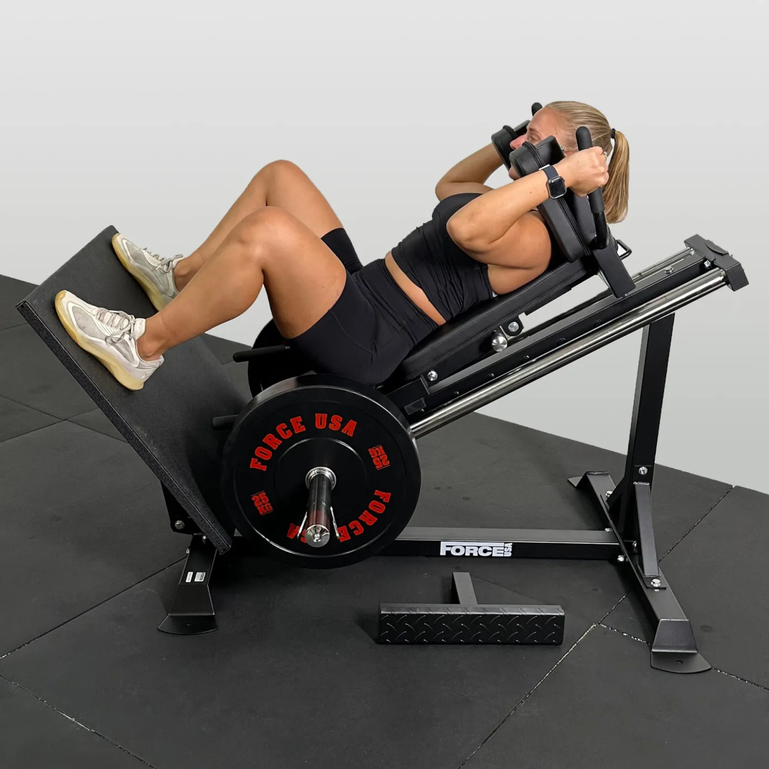 Force USA stehende Beinpresse Hackenschmidt Combo Compact V3