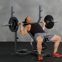 Ironmaster Langhantel-Trainingsstation Super Bench