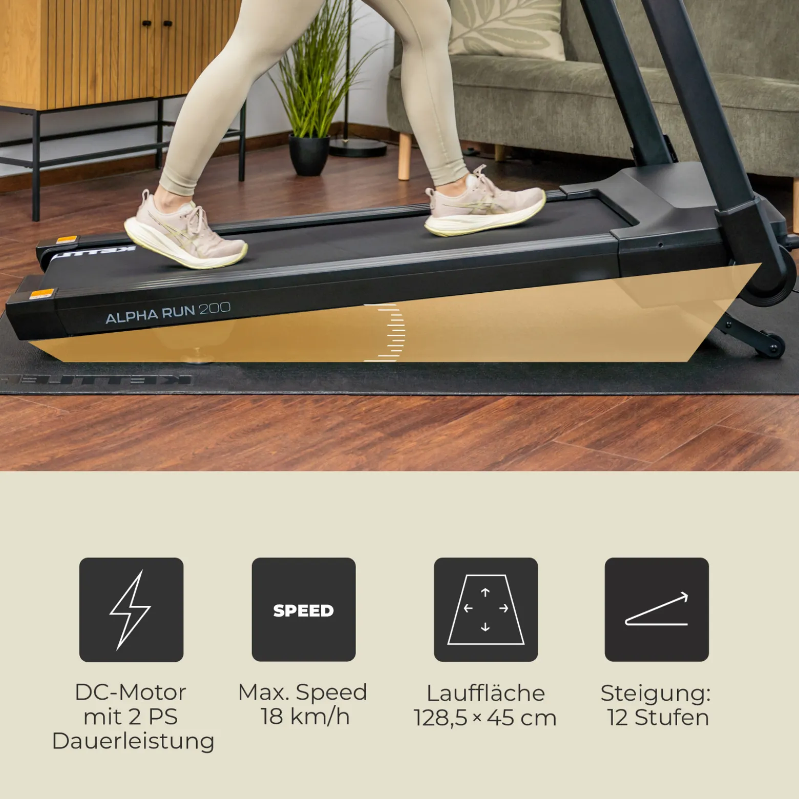 Kettler Laufband Alpha Run 200