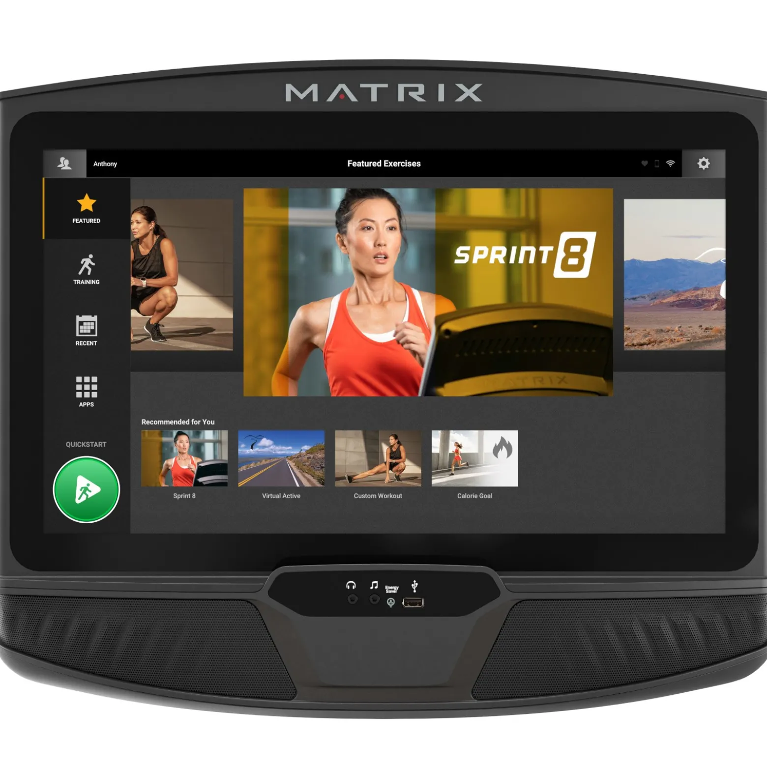 Matrix Liegeergometer R50 XUR