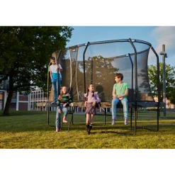 Salta Trampolin Premium Black rechteckig