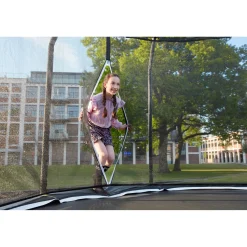 Salta Trampolin Premium Black rechteckig