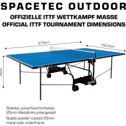 Schildkröt Outdoor Tischtennisplatte SpaceTec