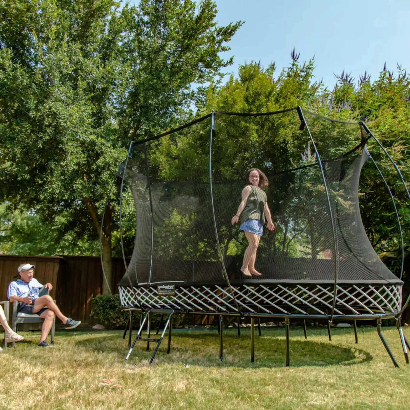 Springfree Trampolin O77