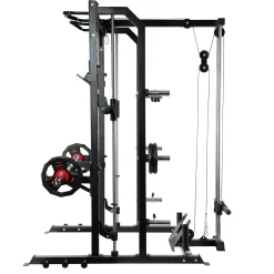 Taurus MS15 Pro Half Rack mit Smith und Kabelzug
