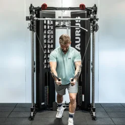 Taurus MS40 Pro klappbare Multi Smith und Kabelzugstation